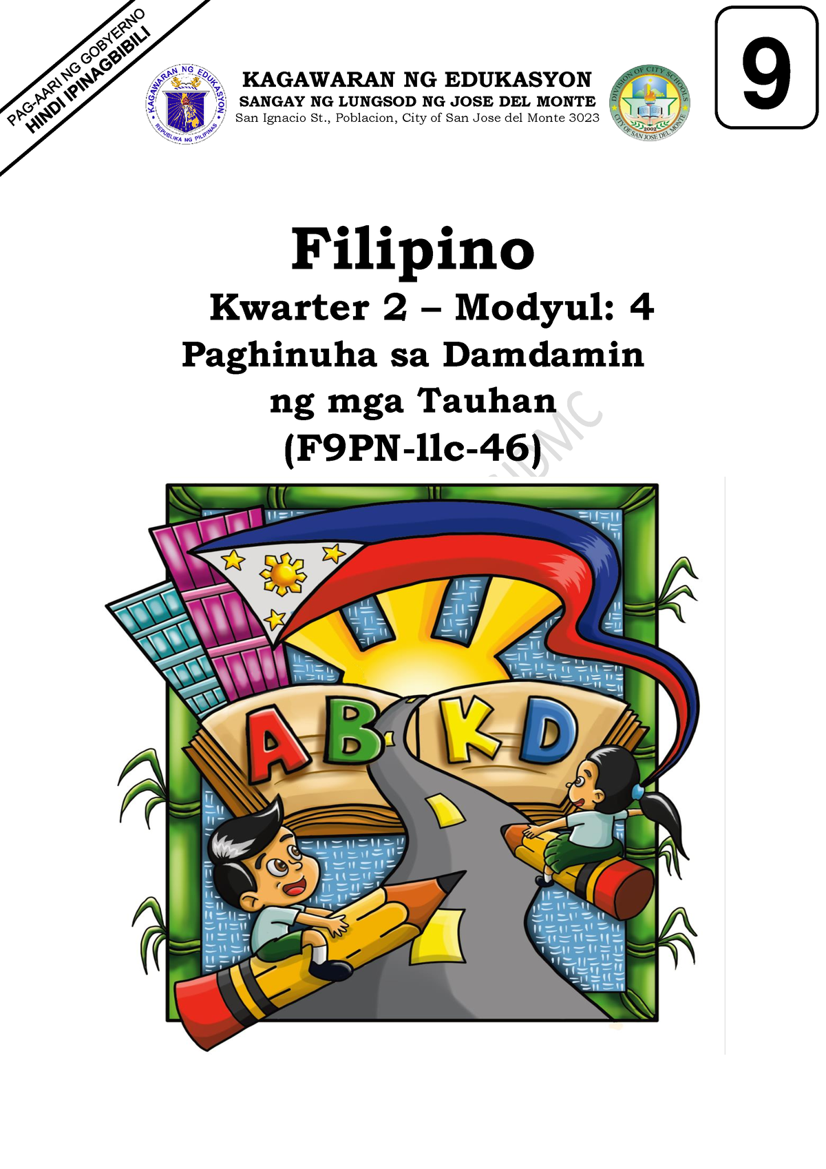 Filipino Q2-mod 4 - Filipino Kwarter 2 – Modyul: 4 Paghinuha Sa ...