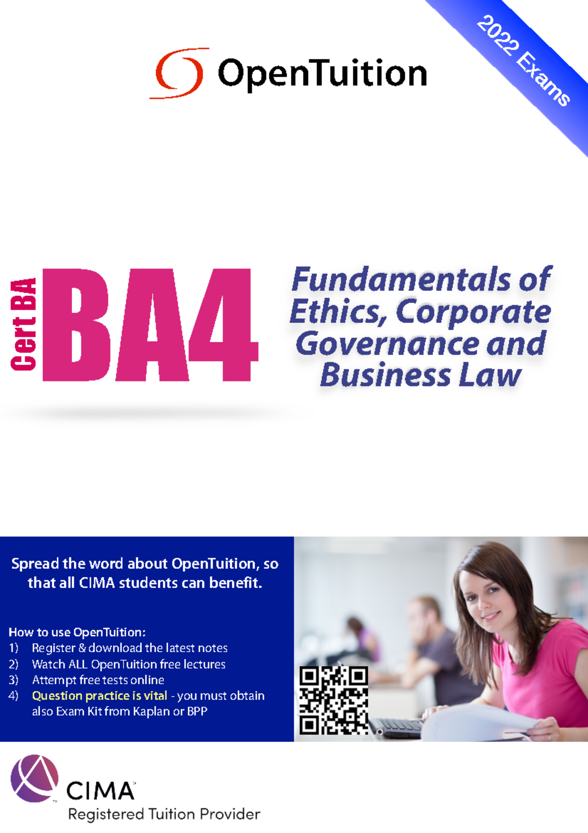 CIMA-BA4-2022 - NOTES - Fundamentals of Ethics, Corporate Governance ...