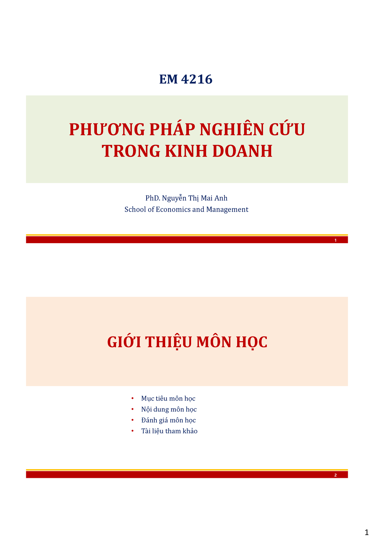 Slide phương pháp nghiên cứu khoa học cần chú trọng vào những thông tin nào?
