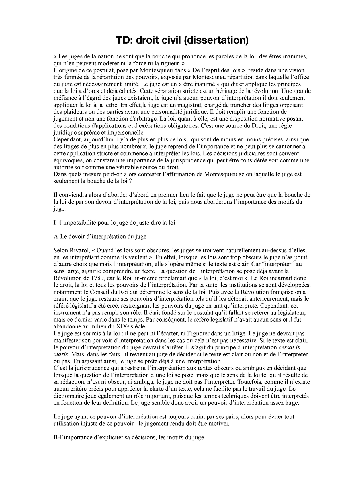 la nation dissertation juridique