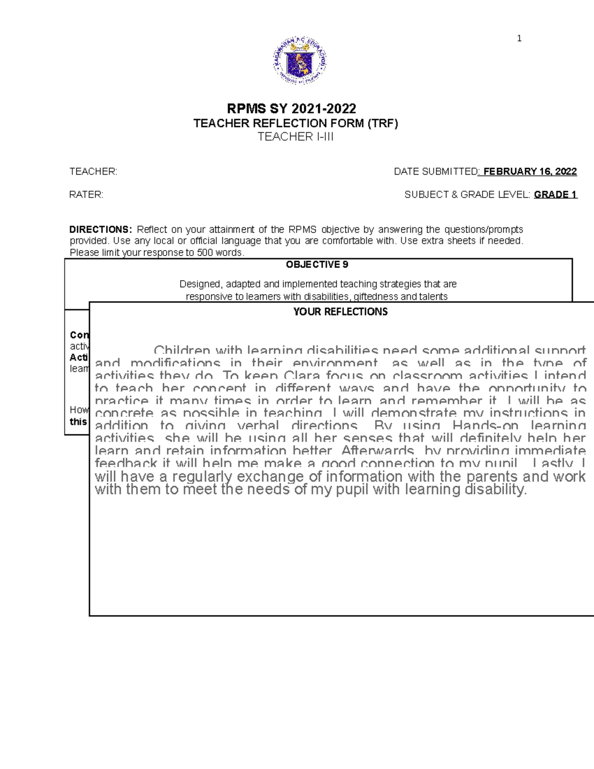 trf-for-beginning-teachers-1-rpms-sy-2021-teacher-reflection-form