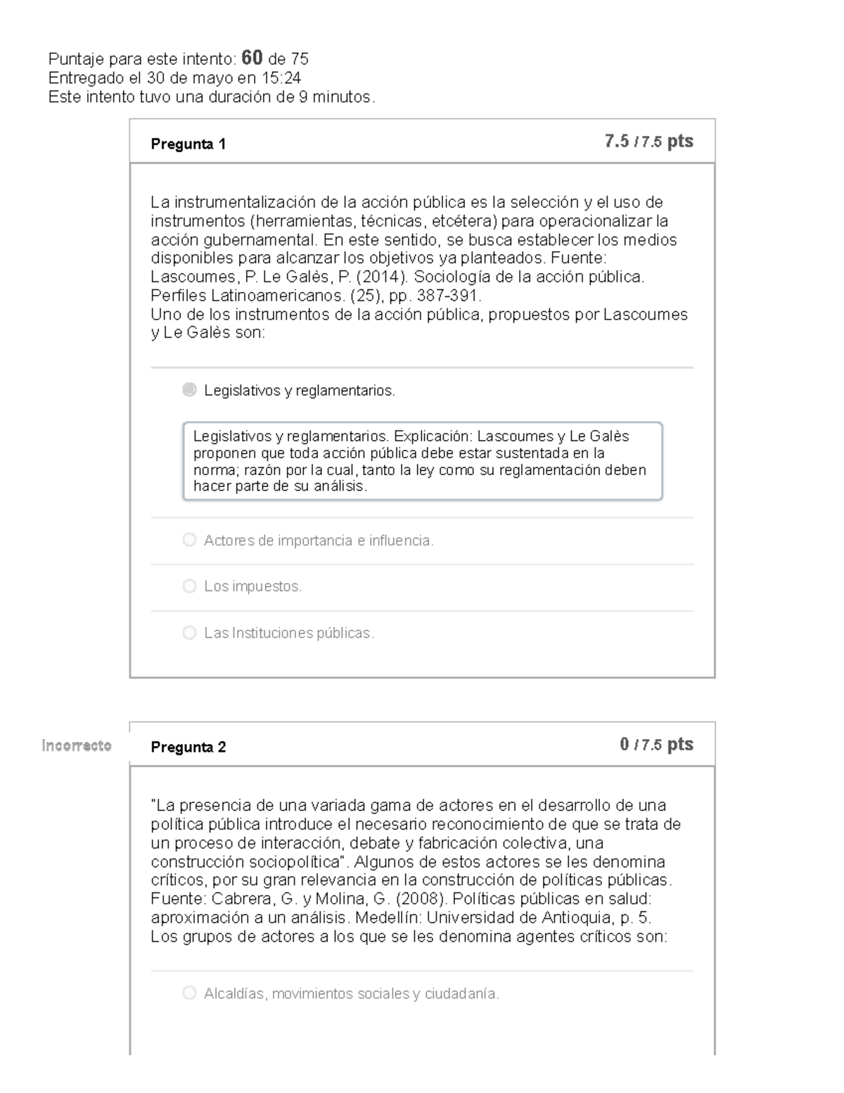 Quiz - Escenario 3 Segundo Bloque- Teorico - Puntaje Para Este Intento ...