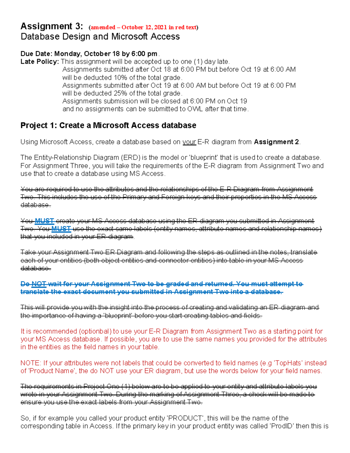 Assignment 3 F21 dfaas d - Assignment 3: (amended – October 12, 2021 in ...