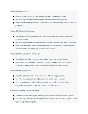 Intro To Philosophy - Chapter 1: Introduction To Philosophy Philosophy ...