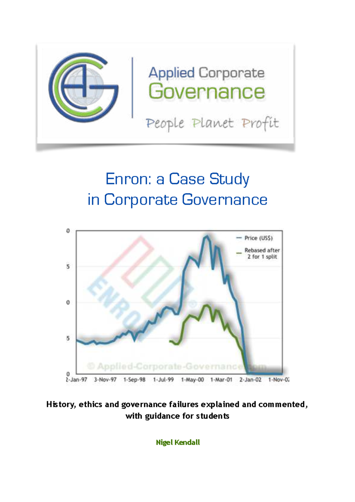 Enron-Case-Study - Operational Management - Enron: A Case Study In ...