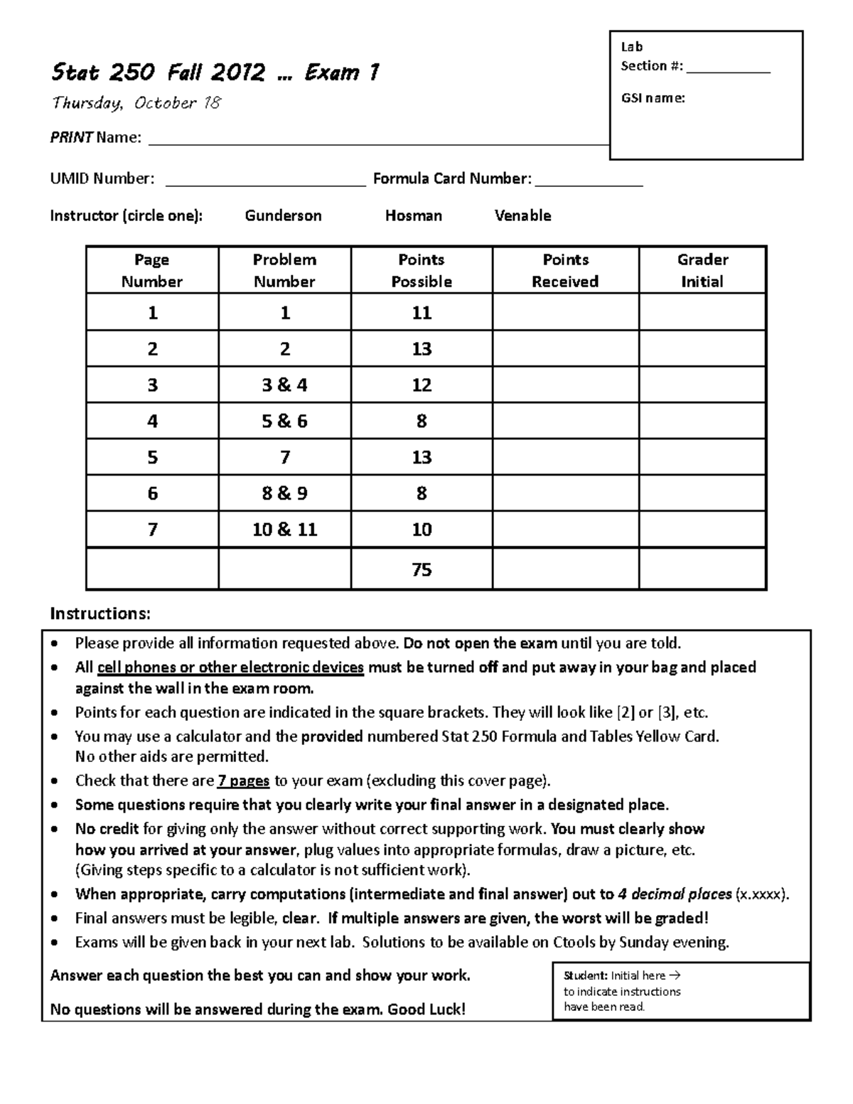Umich Stats 250 - m6tbiia