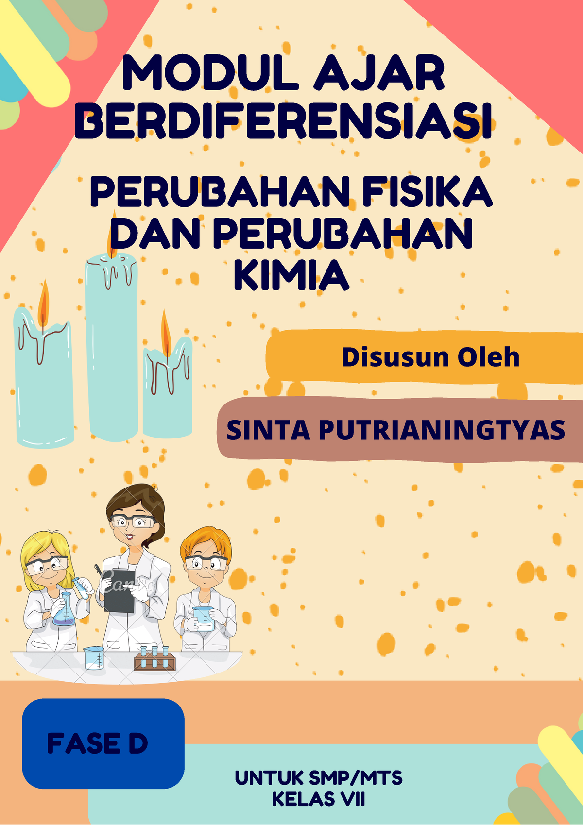 Modul Ajar Berdiferensiasi Perubahan Fisika Dan Perubahan Kimia - MODUL ...