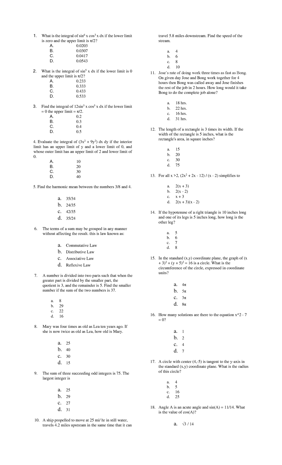 relay-and-devices-for-ee-what-is-the-integral-of-sin-6-x-cos-3-x-dx