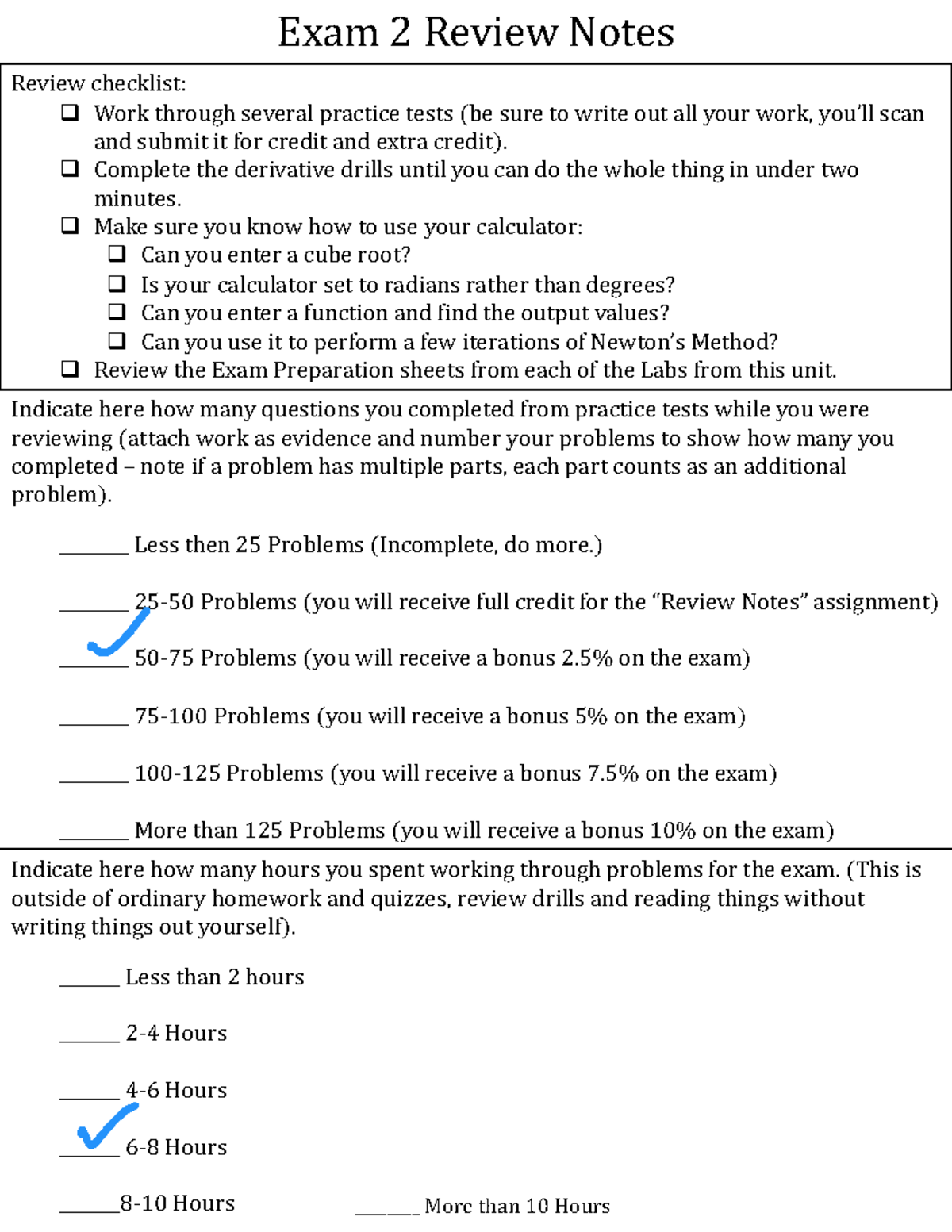 Exam+2+Review+Notes - Review notes - Exam 2 Review Notes Review ...
