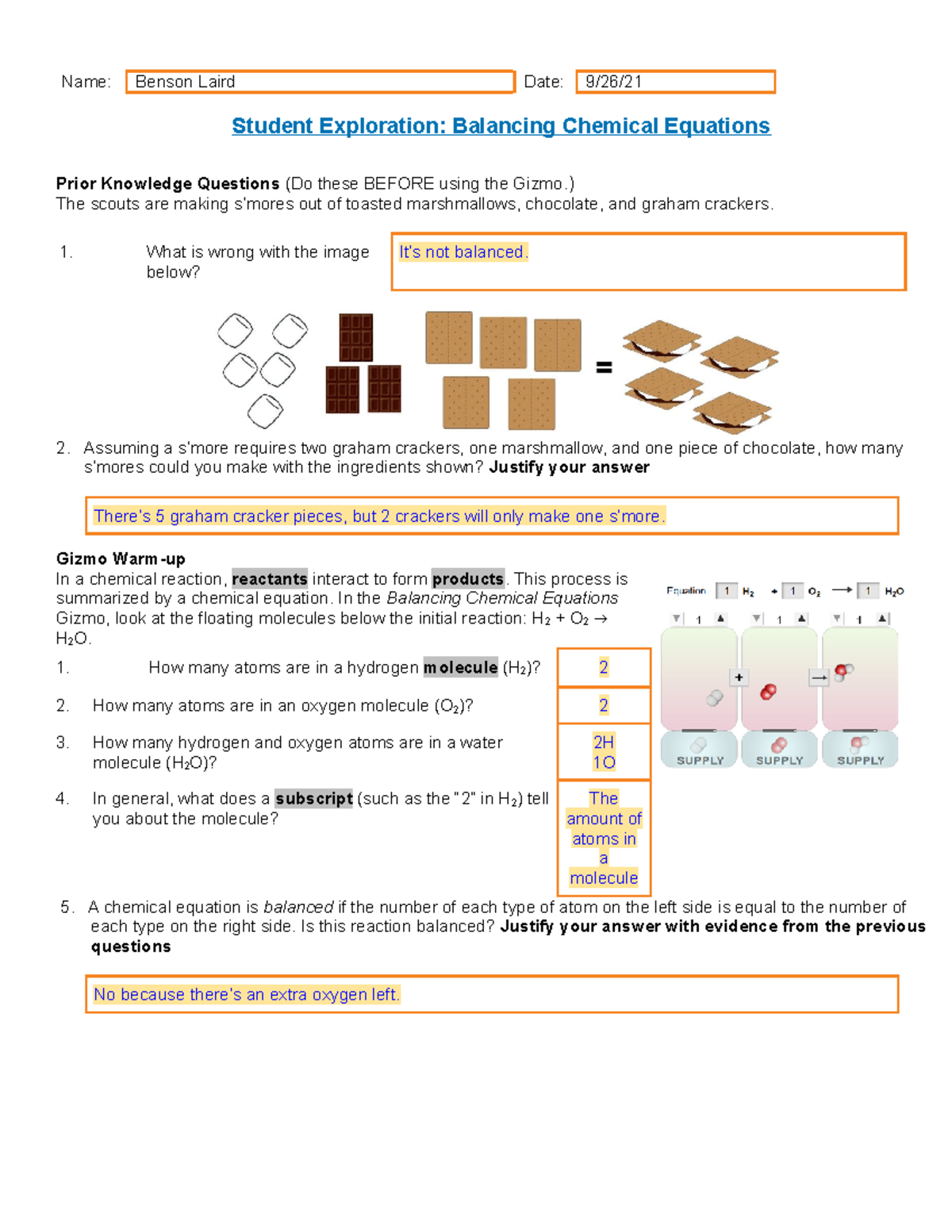 worksheet-balancing-equations-chemistry-a-study-of-matter