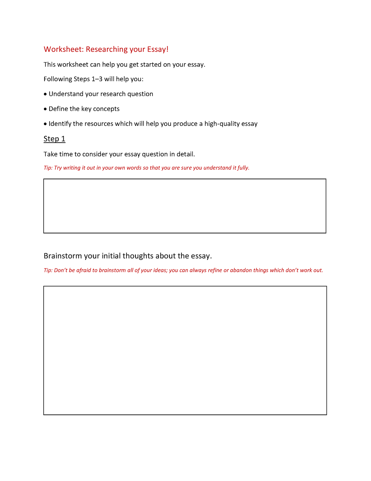 worksheet-for-researching-your-essay-worksheet-researching-your