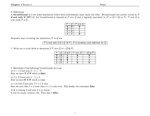 Chapter 1 Section 5 and 6 - Chapter 1Section 5 and 6 Name: 0 ...