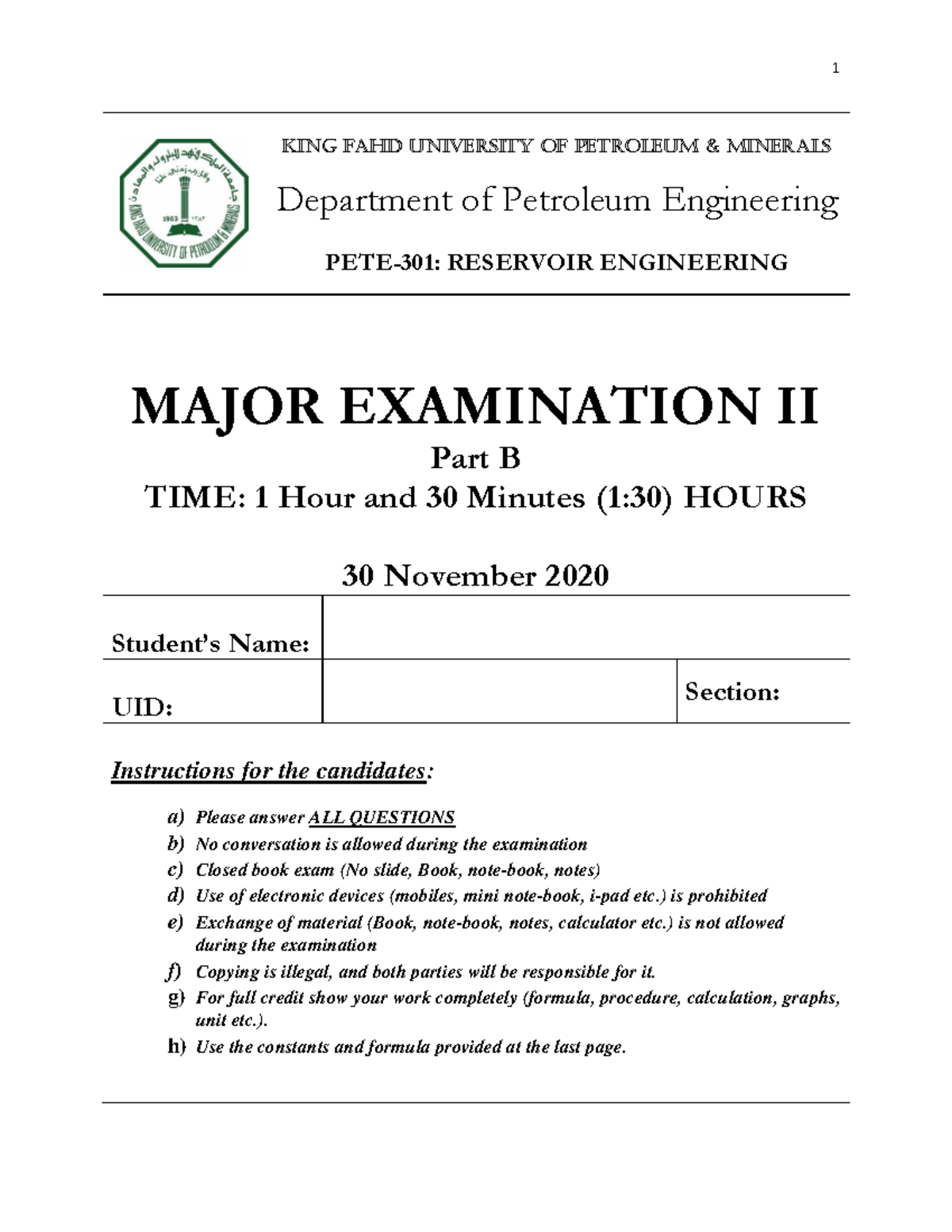 Draft Uihkujhkiubuy - King Fahd University Of Petroleum & Minerals ...