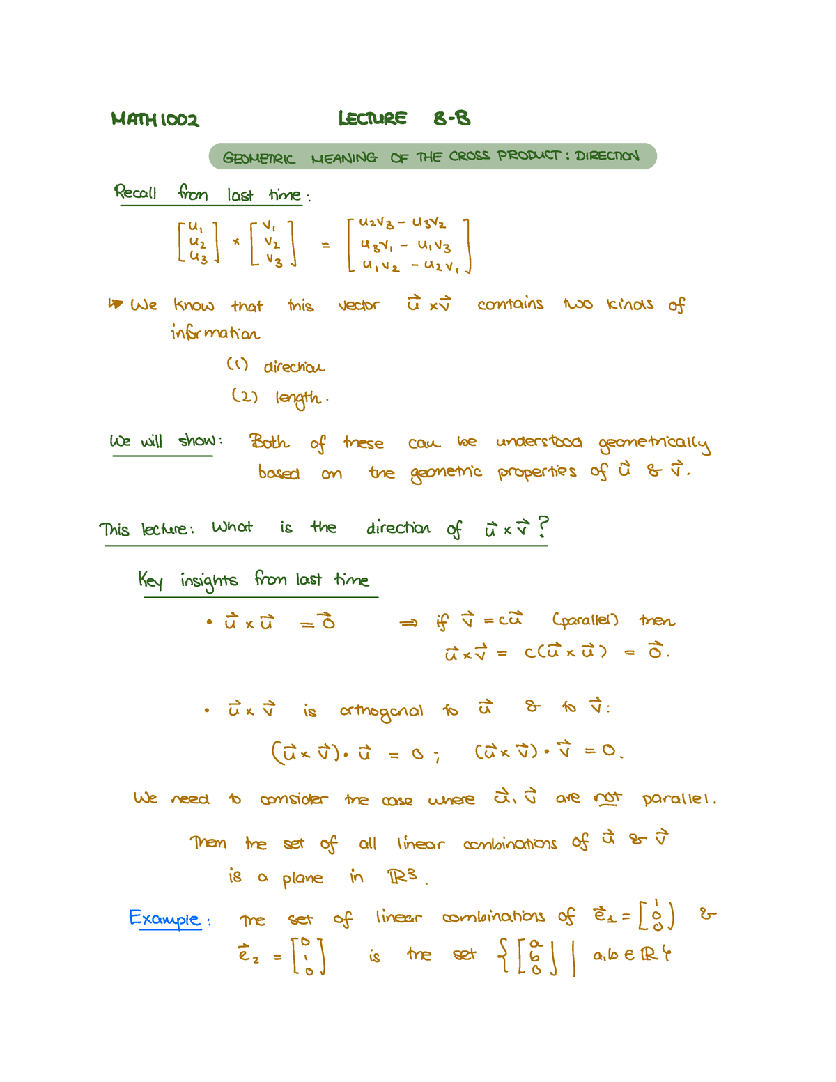 Lecture 3-B-full - MATH1002 - Studocu