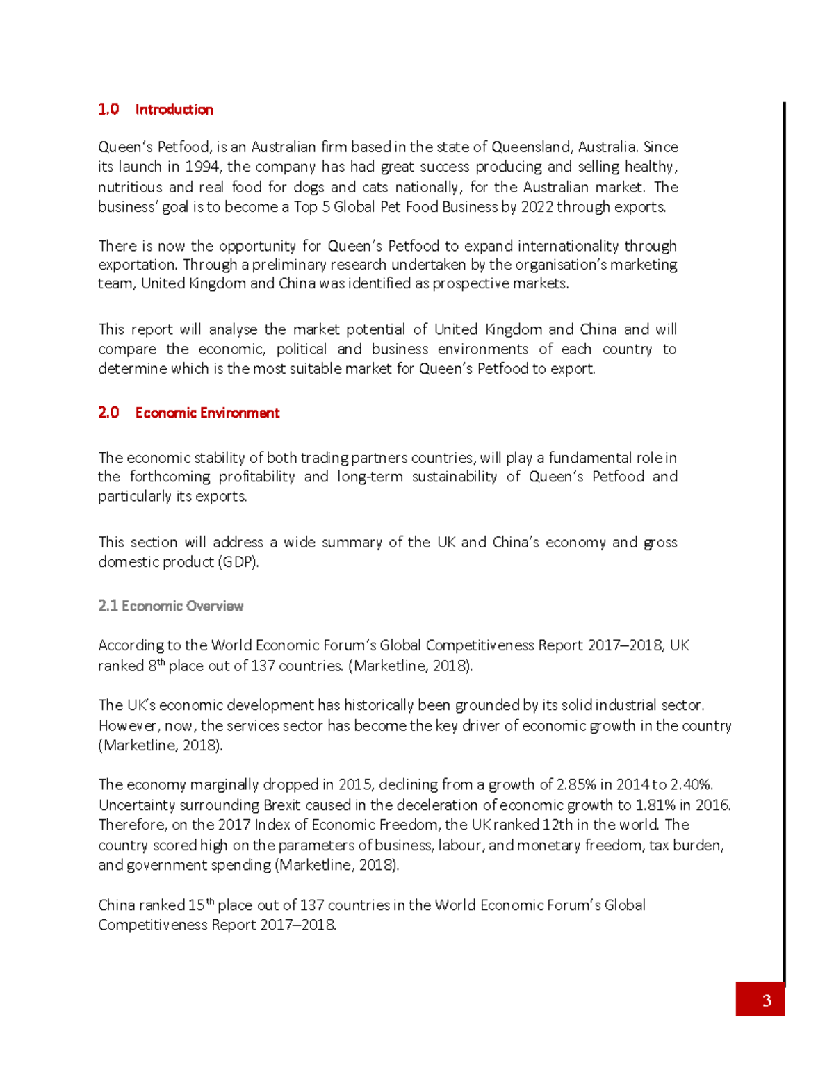 Assignment 2 BSB119 - Global Business - QUT - StuDocu