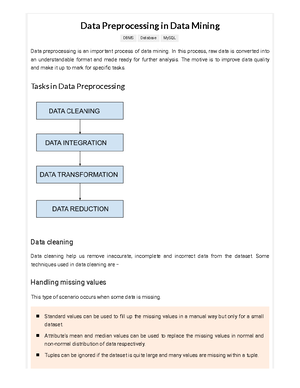 Data Warehousing and Mining - Data Mining Introduction to Data Mining ...