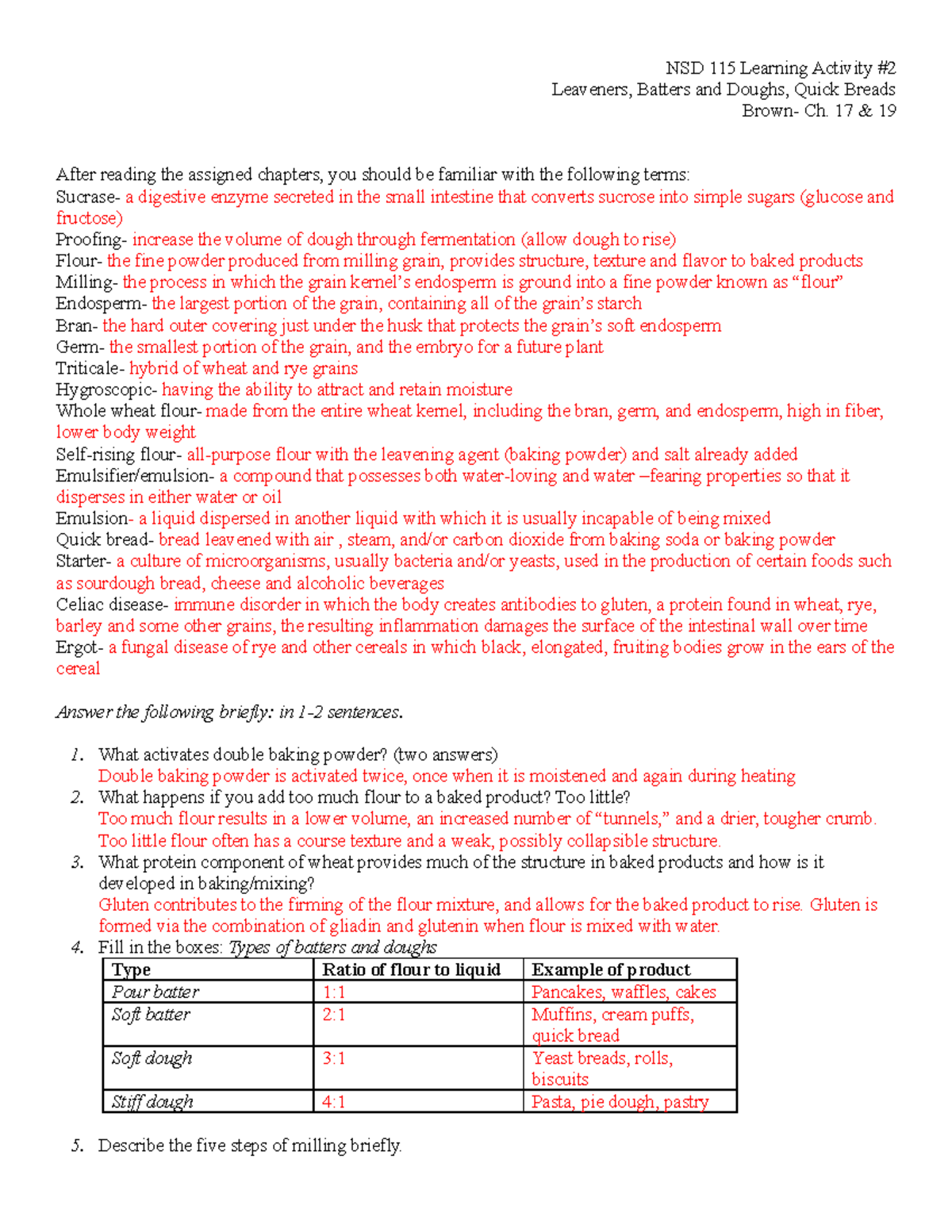 Learning Activity #2 - 17 & 19 After Reading The Assigned Chapters, You ...