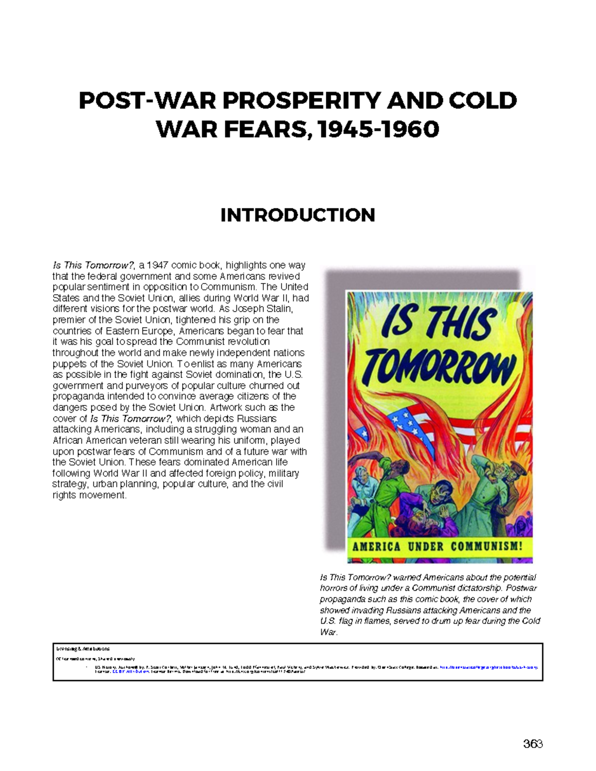 Module 13- Post War Prosperity and the Cold War - Is This Tomorrow ...