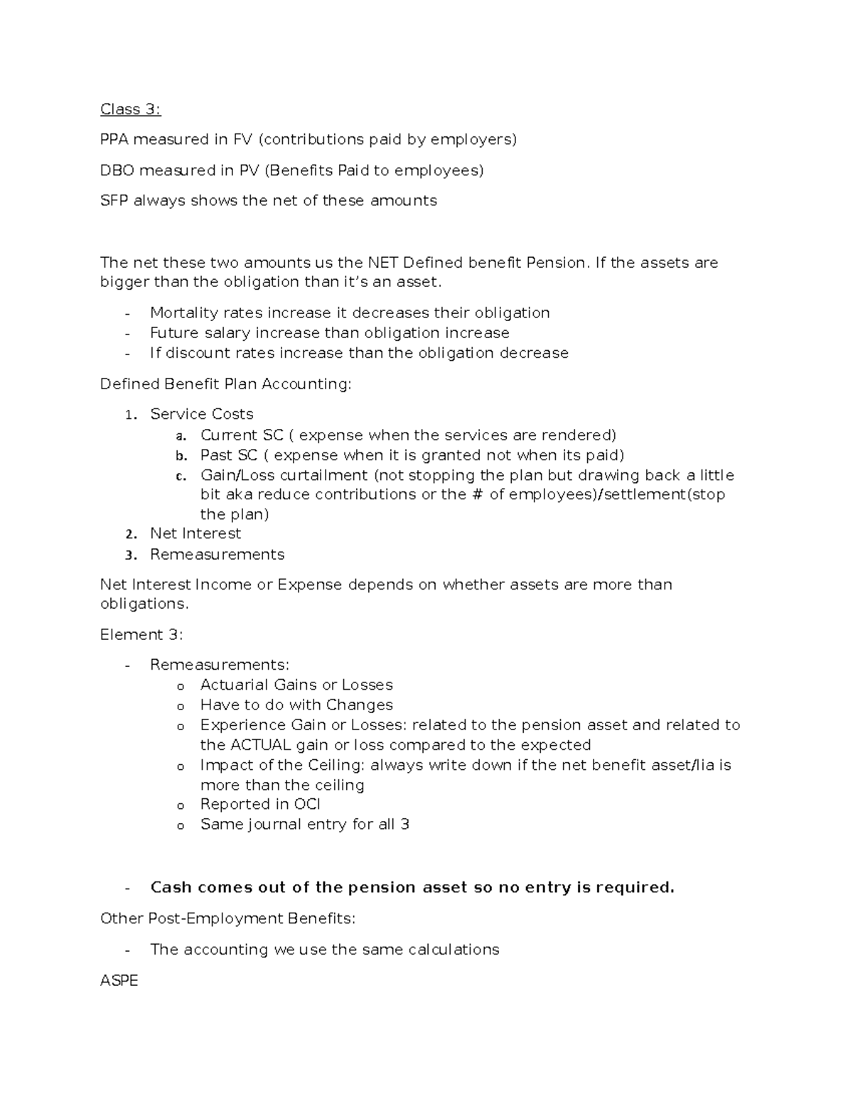 Class 3 written notes - ECN204 - Toronto Met - Studocu