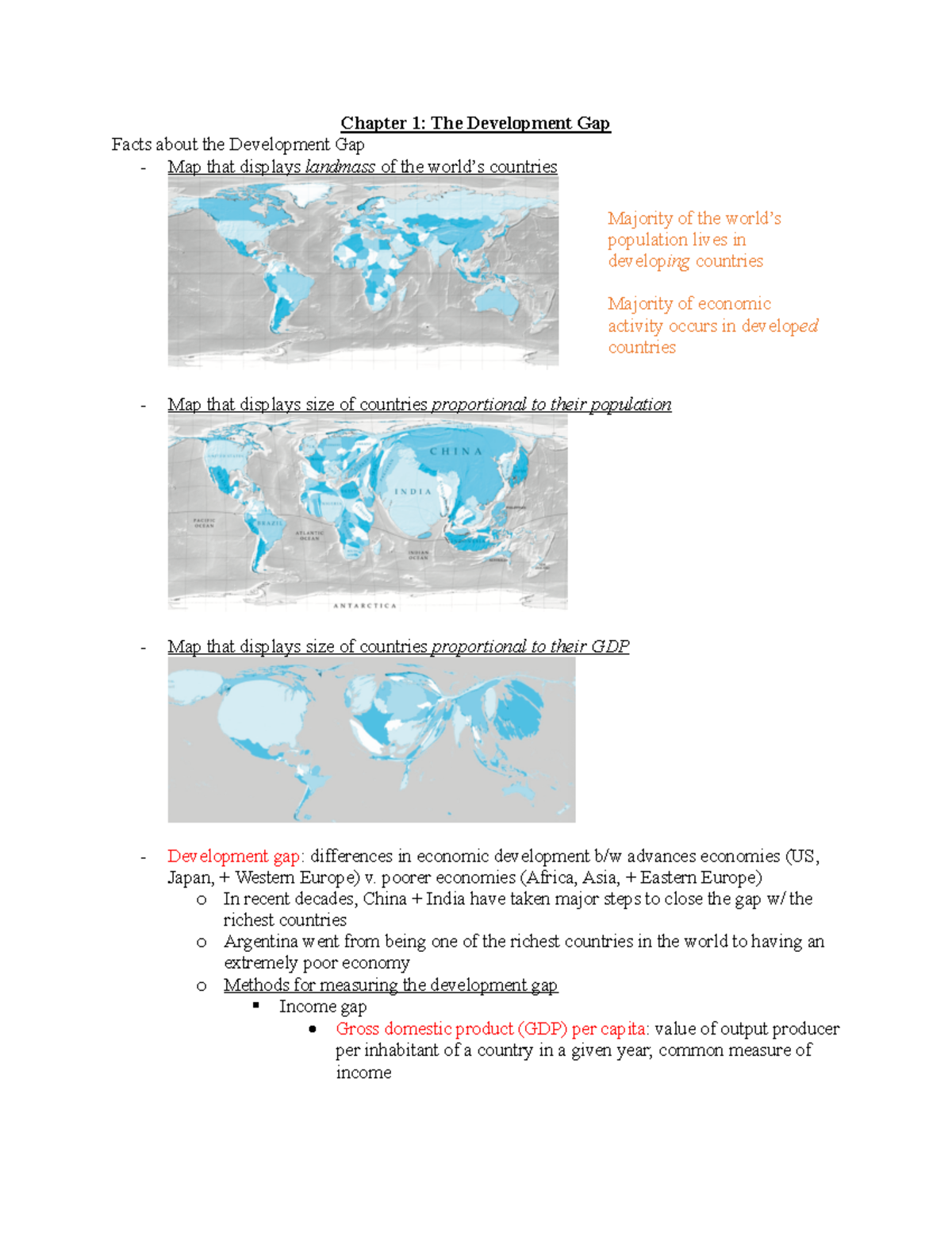 Roland Economic Development Textbook Notes - Chapter 1: The Development ...
