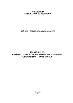 Colaborar - Av1 - Organização Do Trabalho Pedagógico Nos Anos Iniciais ...