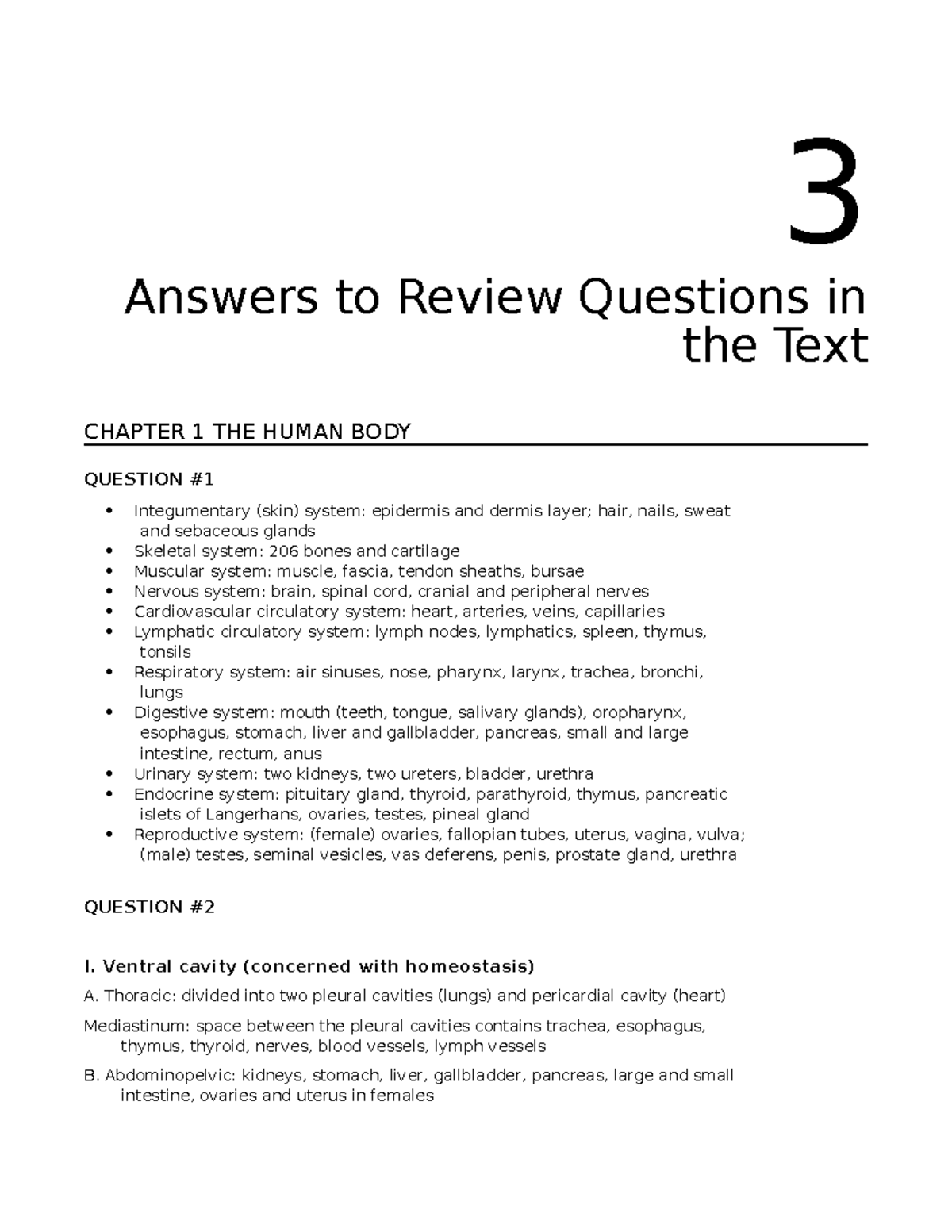 textbook review question answers