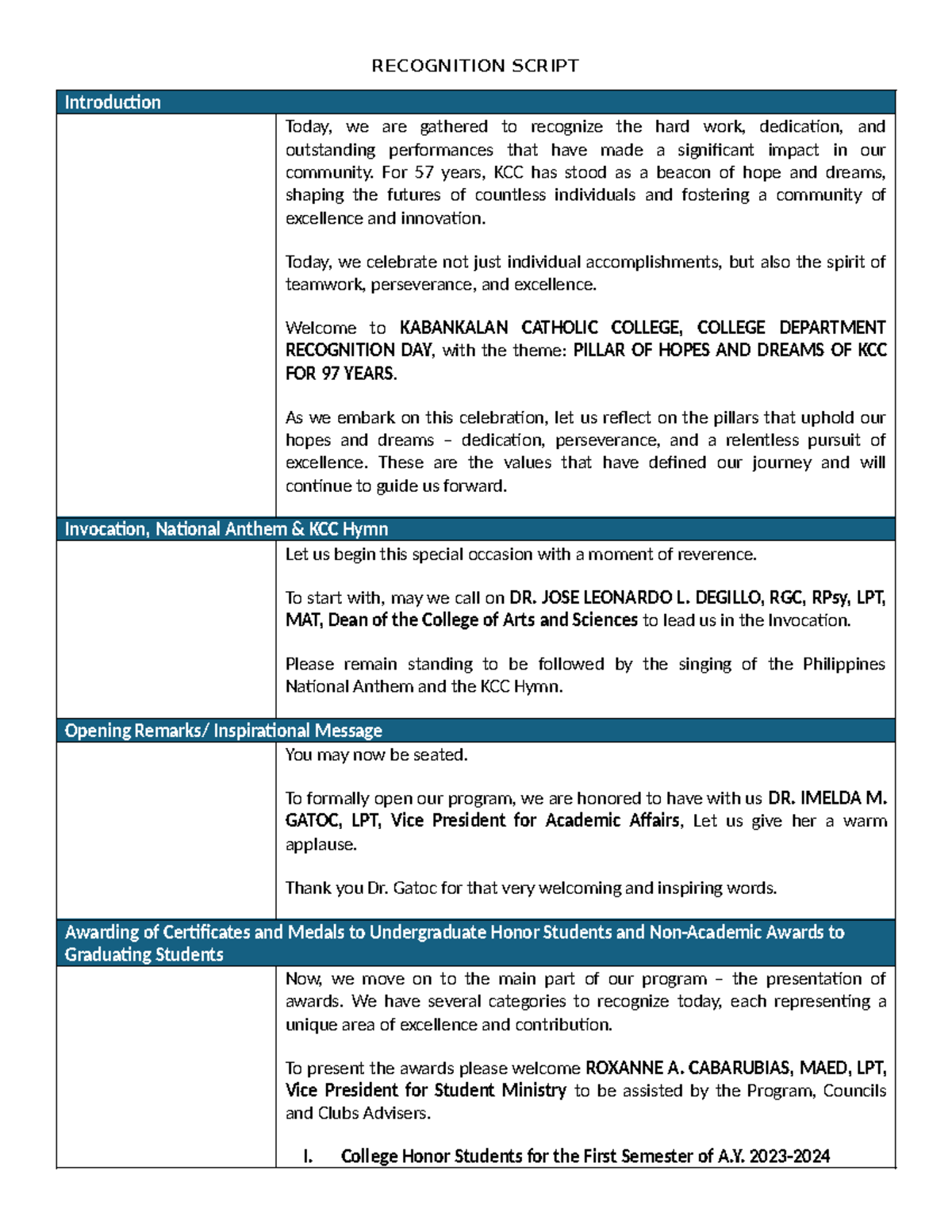 Recognition-Script - This script is used for programs - RECOGNITION ...