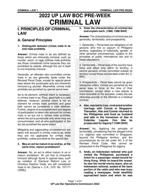 CRIMINAL LAW CASE DIGESTS - First Week Article 1-20 – Revised Penal ...