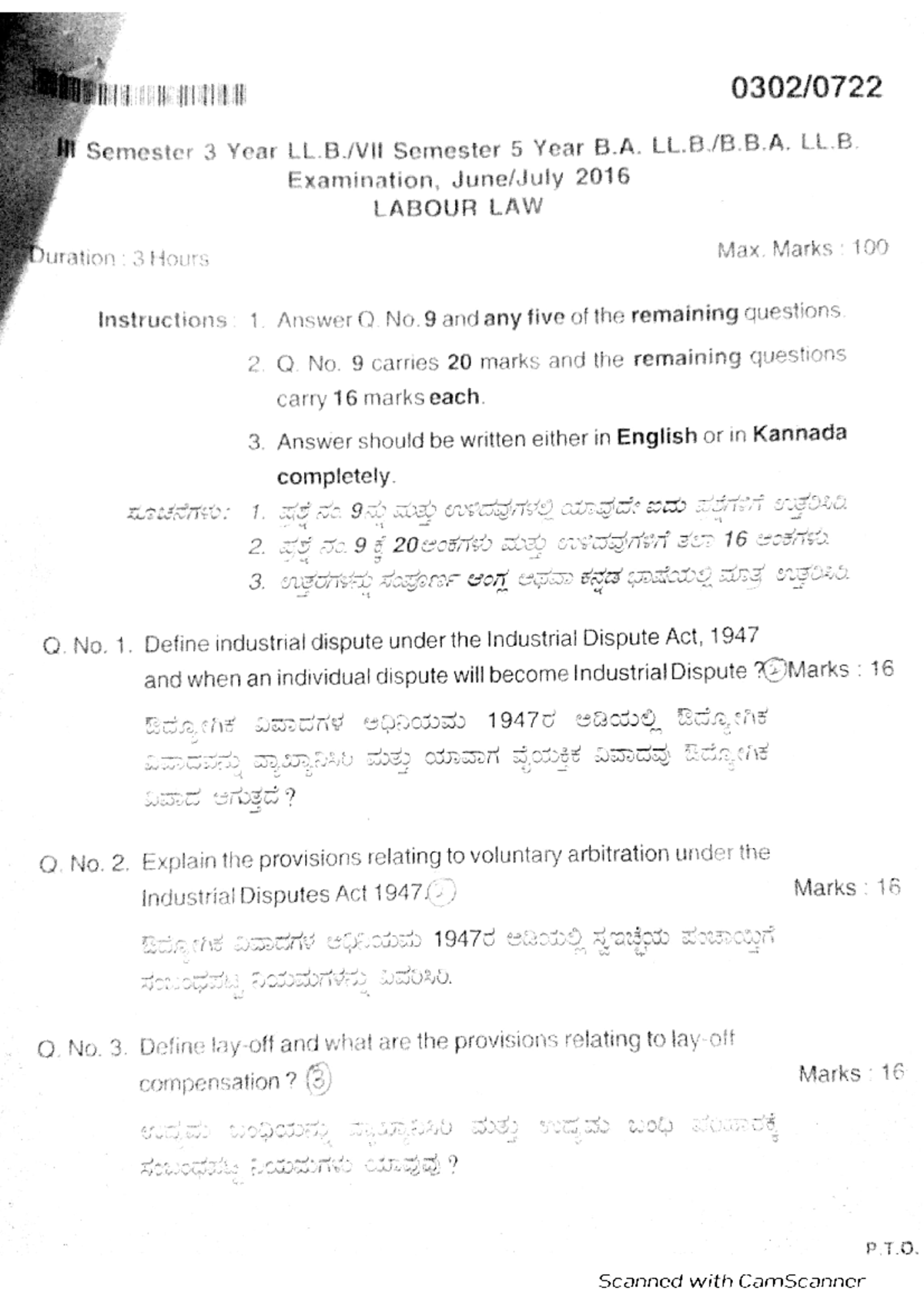 Labour law1 question papers - Labour Law 1 - Studocu