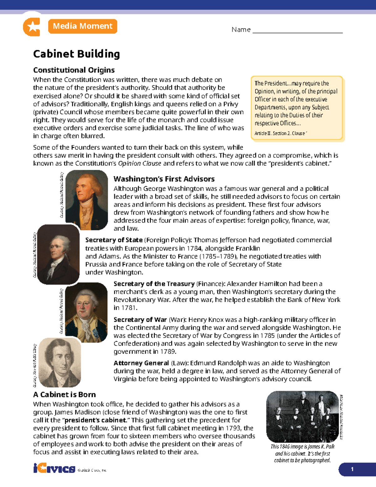 Building Student Docs Constitutional Origins When the