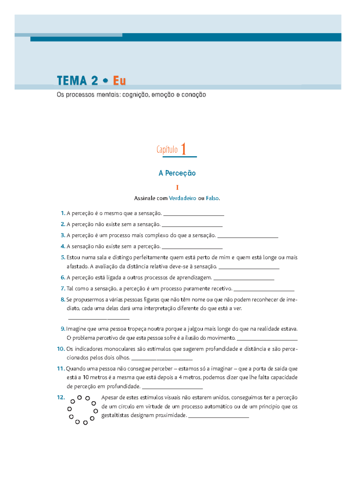 79caativ - Soluções Manual Psicologia B - TEMA 2 • Eu Os Processos ...