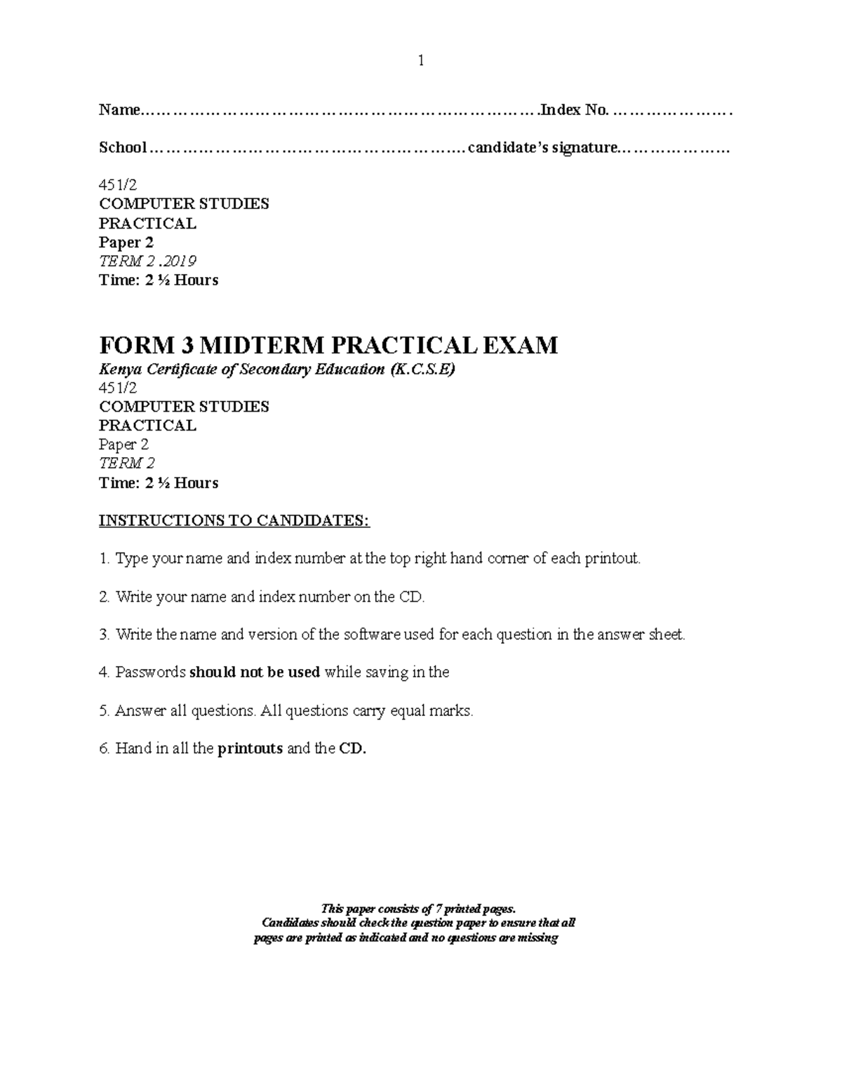 001 f3 - Class mathematics Questions for practice topical with reviewed ...