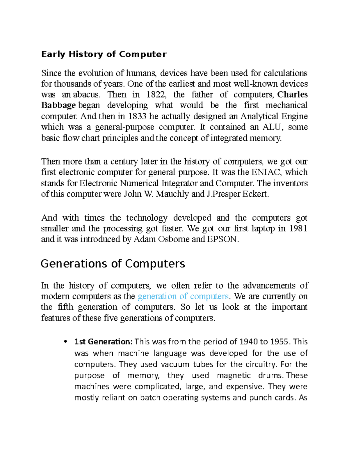 early-history-of-computer-early-history-of-computer-since-the