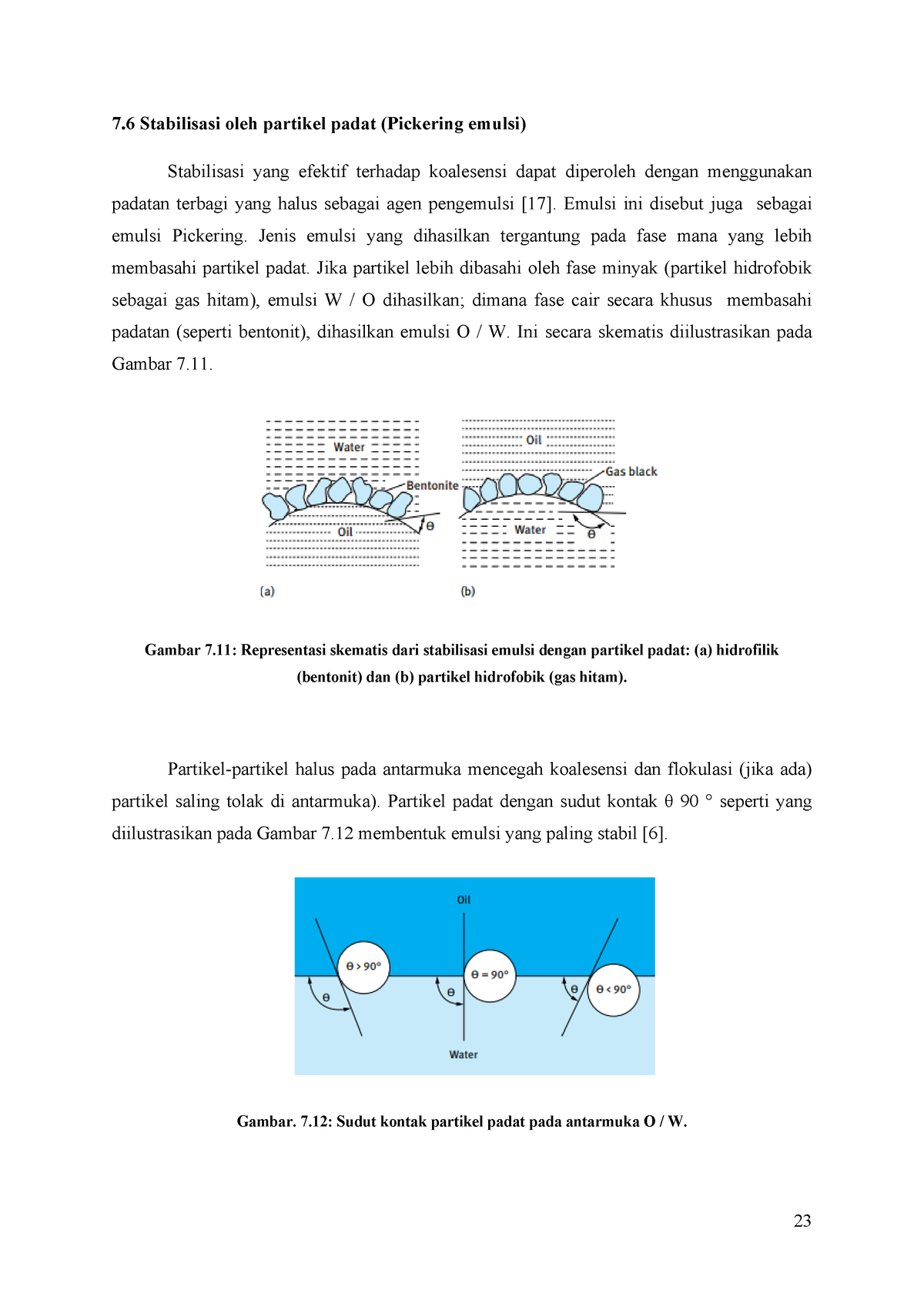 Notes Selection Of Emulsifiers Chapter 7-6 - 7 Stabilisasi Oleh ...