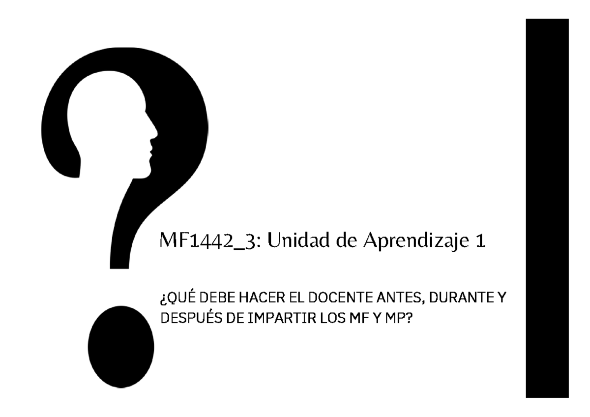 Unidad DE Aprendizaje MF1442 3 - MF1442_3: Unidad De Aprendizaje 1 ANA ...