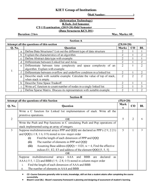 Cfpst Notes - Computer Fundamental and Problem Solving Techniques BCA ...