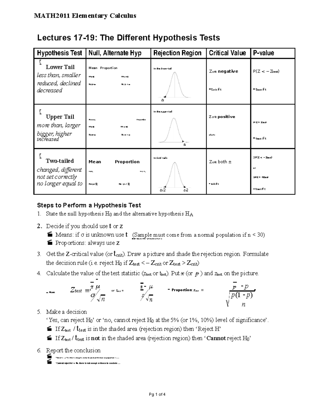 Elementary Cal Math2011-Chapter 5-6Lab Questions - MATH2011 Elementary ...