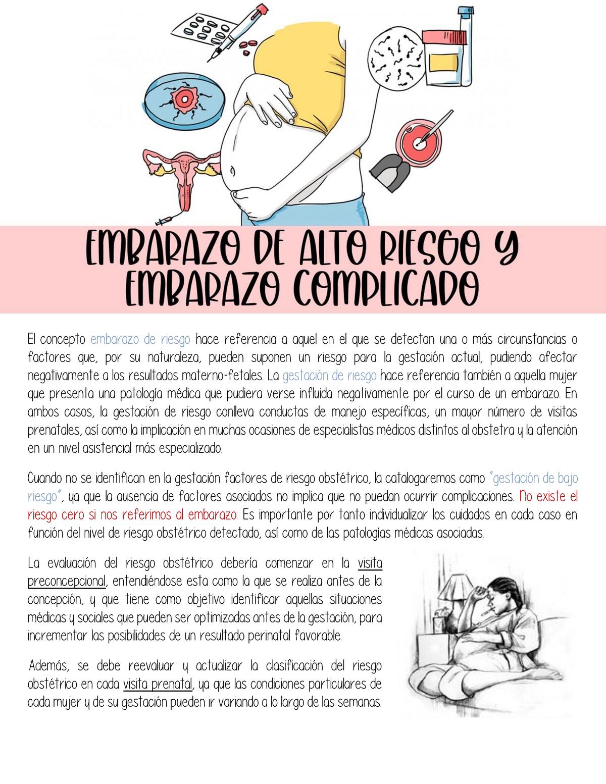 Embarazo Alto Riesgo Y Complicado El Concepto Embarazo De Riesgo Hace Referencia A Aquel En El 0725