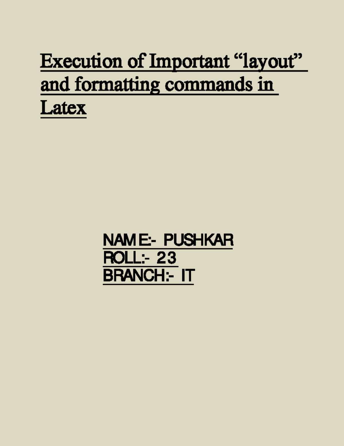 45 vishal cswt 7(layout commands) - Execution of Important “layout” and ...