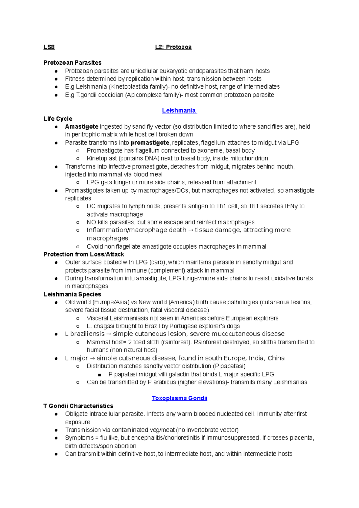 lecture-3-protozoa-ls8-l2-protozoa-protozoan-parasites-protozoan