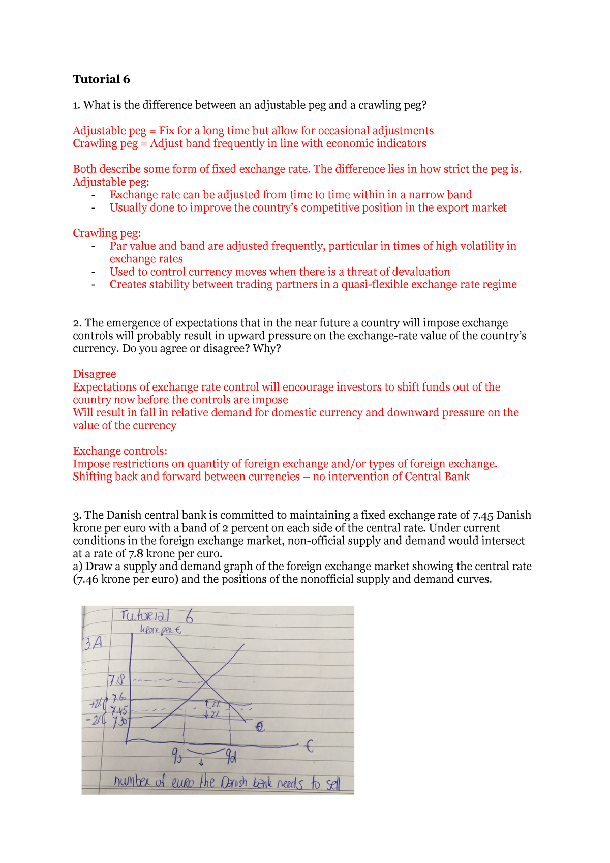 Tutorial Answers Week 6 Ebb037a05 Foreign Dir Investment Trade - 