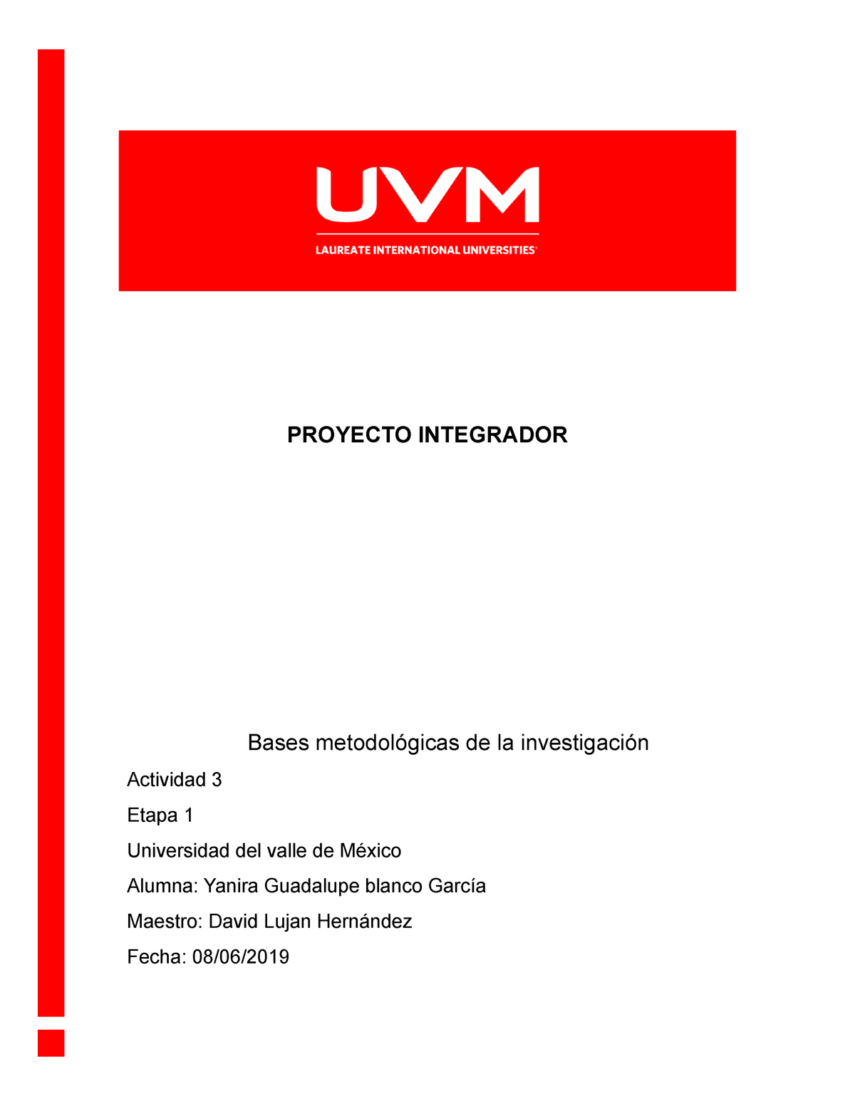 Act Proyecto Integrador Etapa Proyecto Integrador Etapa Metodologia De La Investigacion 4255