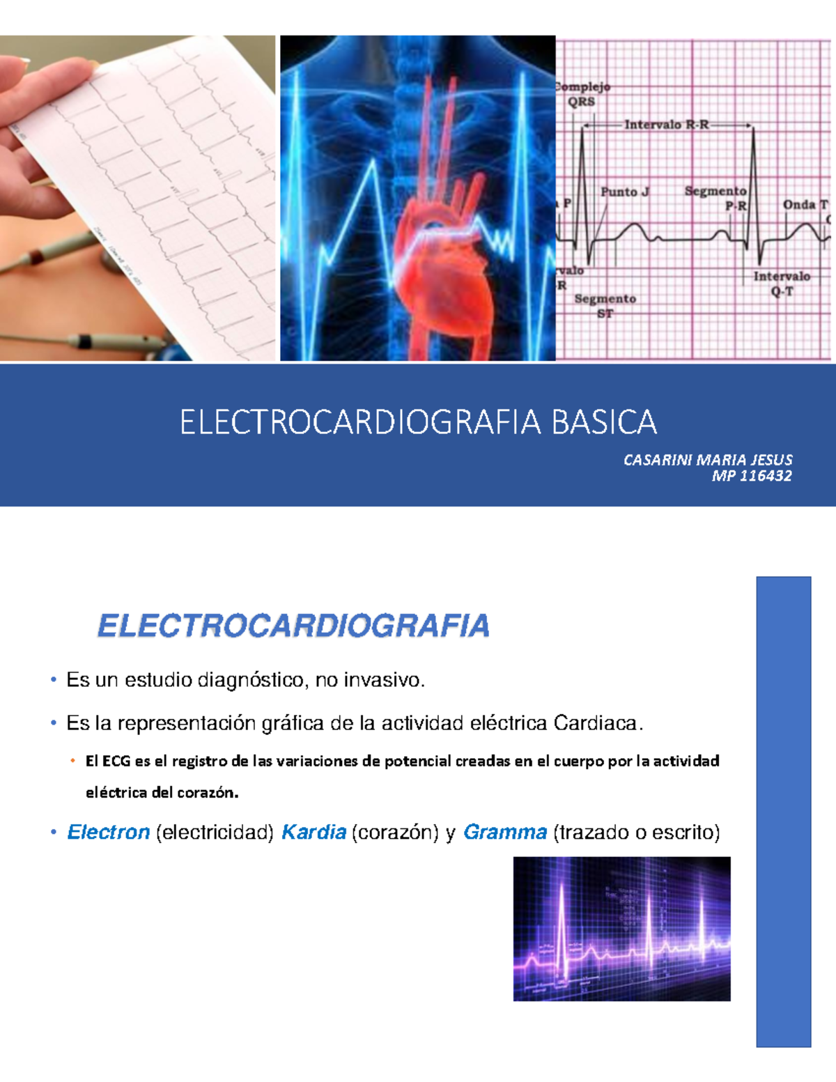 Electrocardiografia Basica - ELECTROCARDIOGRAFIA BASICA ...