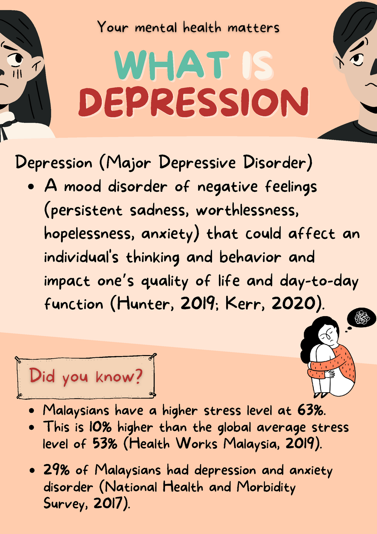 Depression Booklet - Visual Aids assignment - A mood disorder of ...