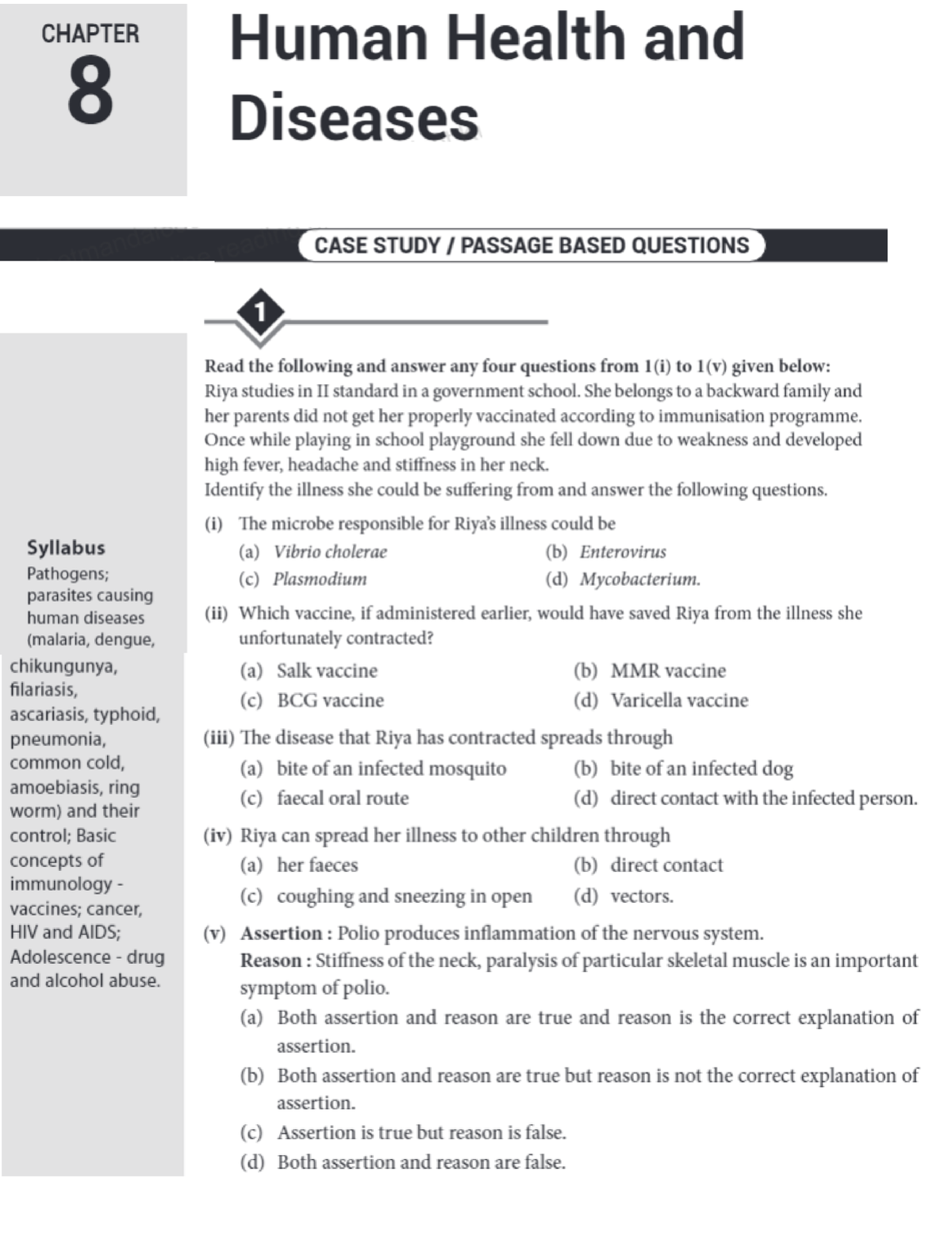 Ch8 - Practice Paper Of Chapter 8 Biology - Biology - MGM Model School ...