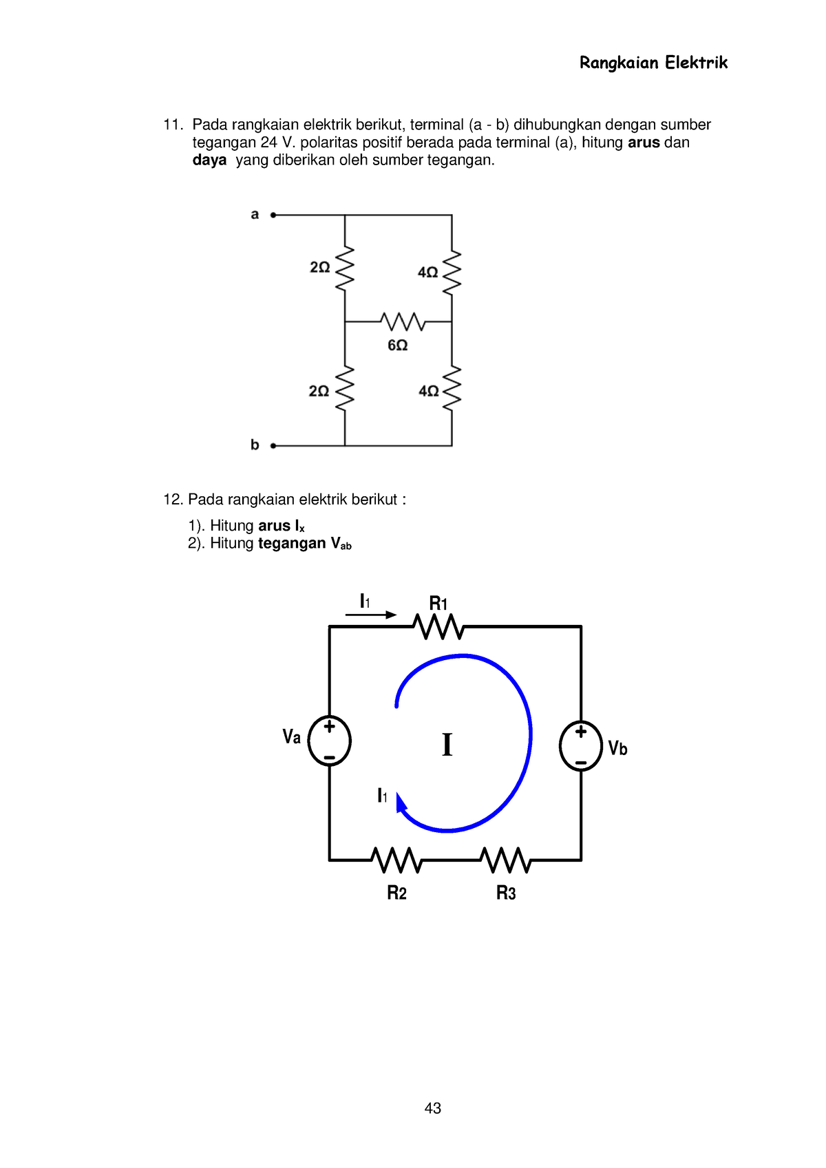 Rangkaian Elektrik Pdf 15 - Rangkaian Elektrik 43 Pada Rangkaian ...