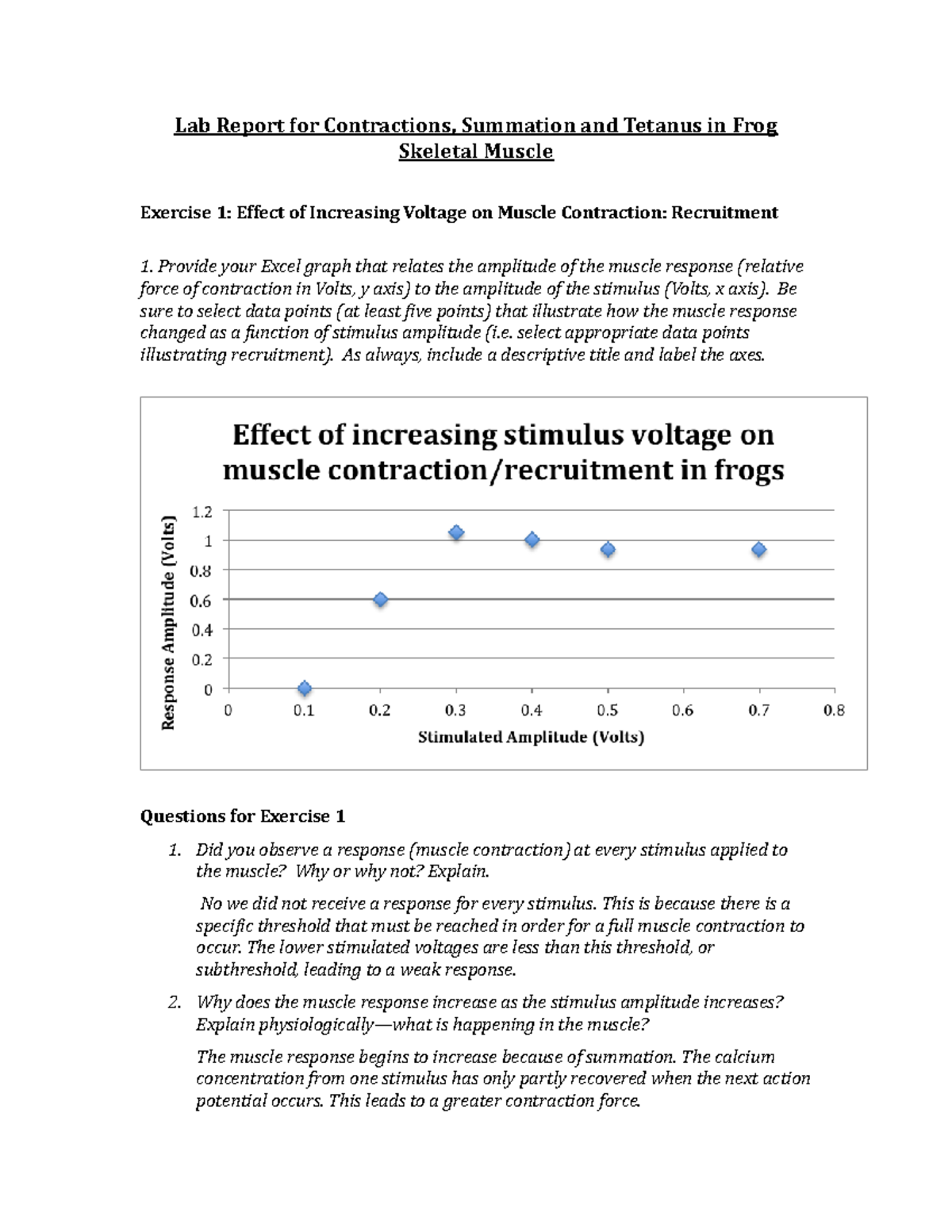Frog muscle lab report picture