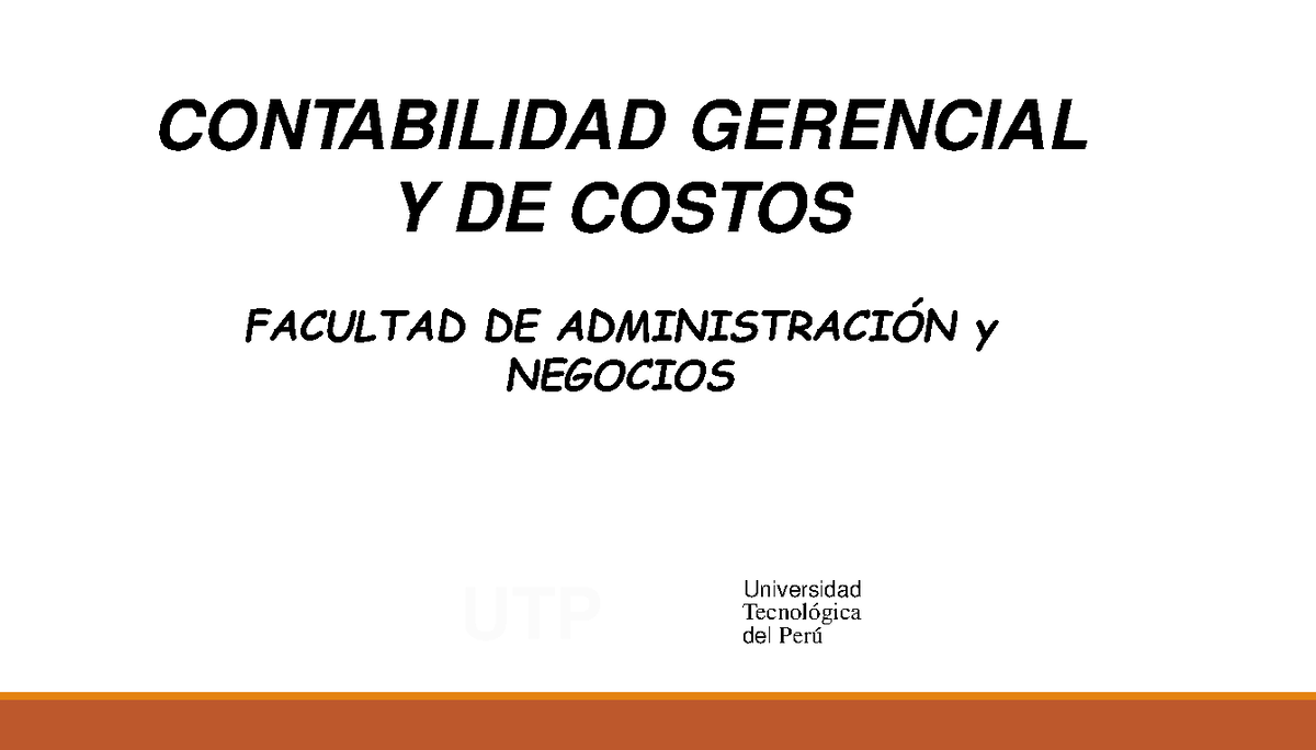 S09-s2 Costo Volumen Utilidad - CONTABILIDAD GERENCIAL Y DE COSTOS ...