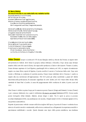 john donne poesie amore