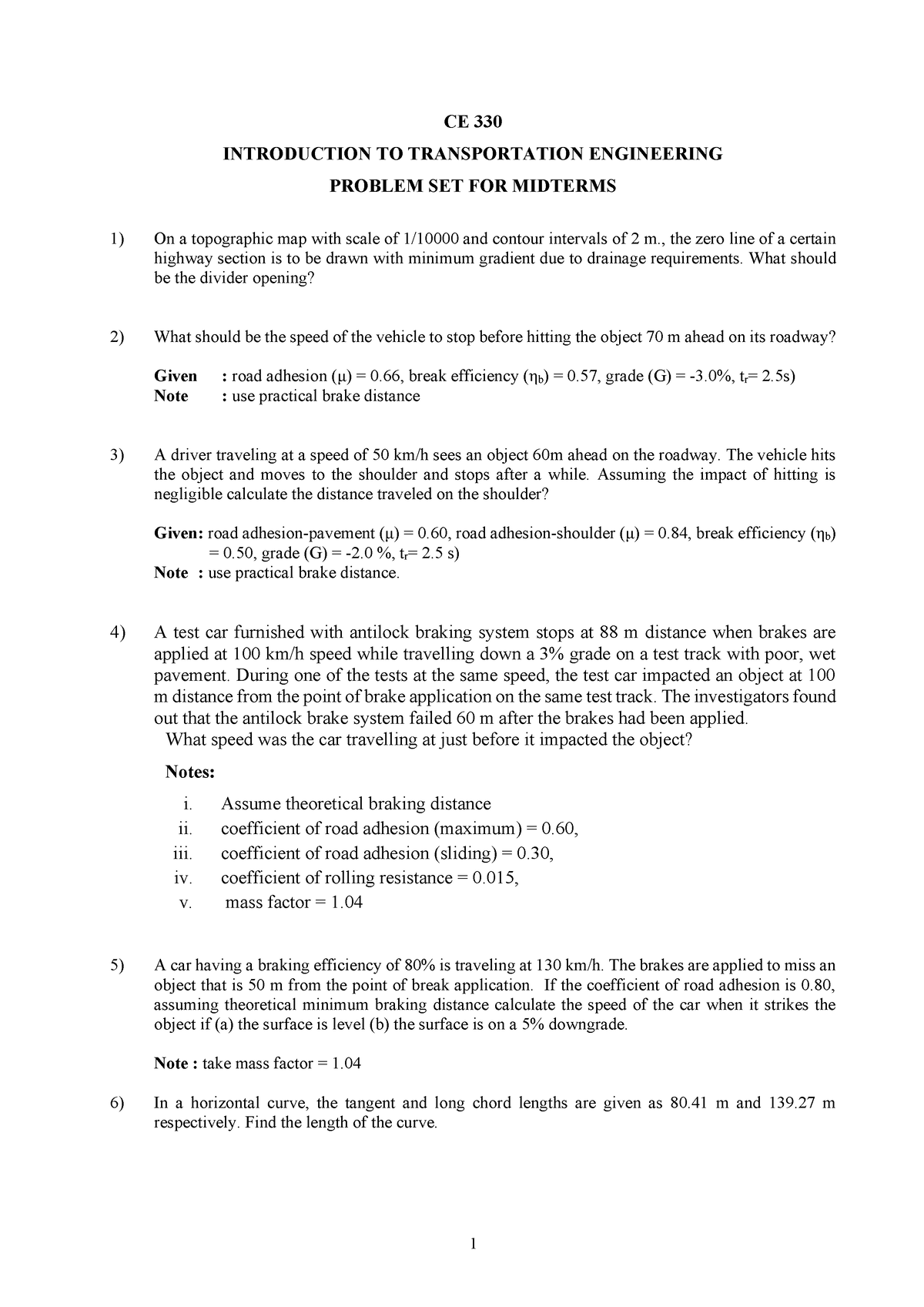 problem-set-2-questions-ce-330-introduction-to-transportation